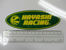 ［3906］HAYASHI RACING/ハヤシレーシング ステッカー 楕円型 (大)_画像4