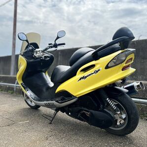 実働 バッテリー新品!! YAMAHA マジェスティ125 ビックスクーター 原付 スクーター ★FI インジェクション車★燃費/程度良好★富山発の画像5