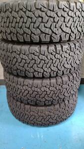 2016 year made Goodrich LT 265/70R16 121/118S used 4ps.@ All-Terrain BFGoodrich All-Terrain T/A white letter Prado Hilux 