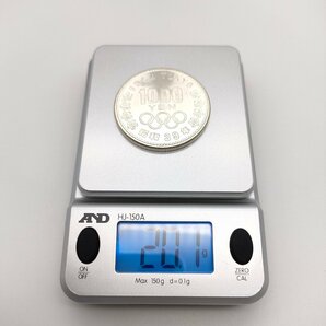 【美品】東京オリンピック 1000円銀貨 1964年 記念硬貨 昭和39年 東京オリンピック記念硬貨 現状品 S754の画像5