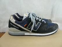 NEW BALANCE CM996BE スニーカー スエード メッシュ ネイビー 27.5cm ニューバランス ランニングシューズ ウォーキングシューズ 996_画像4