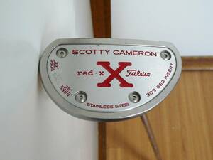 タイトリスト TITLEIST SCOTTY CAMERON RED X 303 GSS 34 スコッティキャメロン ゴルフ クラブ パター REDX レッド X レッドX