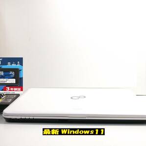 ☆最強 Quad Core i7 最大3.10GHz☆富士通 AH53/K 新品SSD256GB メモリ8GB☆ブルートゥース Webカメラ☆ブルーレィ PowerDVD Office2019♪の画像6