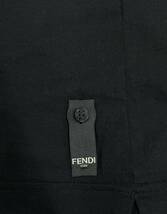 ◆美品◆FENDI フェンディ ディアボリックアイズTシャツ M ブラック スワロ トップス モンスター正規品 35_画像3