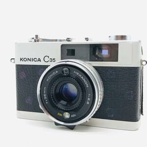 ★訳アリ大特価★希少 初代C35 ジャーニーコニカ Konica C35 HEXANON 38mm F2.8 コニカ #20240425_0004