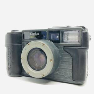 ★実用品★コニカ KONICA 現場監督 WIDE 28 コンパクト フイルムカメラ 工事　＃20240419_0011