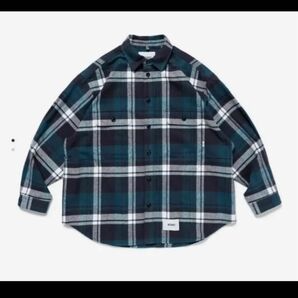 wtaps WCPO 01 / LS / COTTON. FLANNEL. TEXTILE シャツ　M