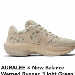 AURALEE New Balance Warped Runner Light Green Beige 28 オーラリー