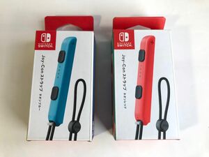 Joy-Con ストラップ ネオンブルー ネオンレッド　2個セット　新品未開封　Nintendo Switch 純正品　スイッチ