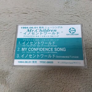 Mr.Children カセットテープ イノセントワールドの画像1