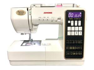 1円~ JANOME ジャノメ コンピューターミシン NK5505 Pericia ペルシア 家庭用 ミシン 裁縫 動作品 ハンドクラフト 手工芸 稼働品 美品 本体