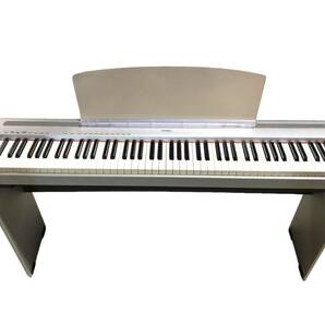 YAMAHA ヤマハ 電子ピアノ DIGITAL PIANO P-85 シルバー ’09年製 2009 音出し確認済み ピアノ 鍵盤楽器 スタンド付き キーボード 楽器の画像1