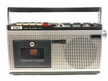 AIWA ラジカセ TPR-120 RADIO CASSETTE RECORDER ラジオカセットレコーダー 昭和レトロ 当時物 ラジオ FM受信◯ オーディオ機器 現状品_画像1
