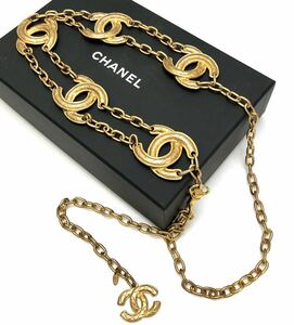 CHANEL シャネル　6Pココマーク　ヴィンテージ　チェーンベルト　18682214