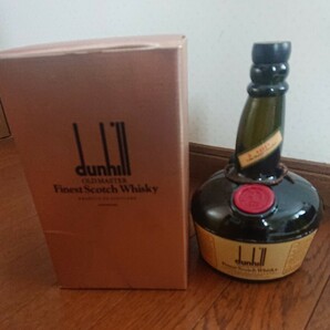 ダンヒル dunhill オールドマスター ファイネスト スコッチ ウイスキー 空瓶 年代物 昭和レトロの画像1
