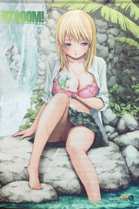 ★新品未開封★BTOOOM！☆BD/DVDとらのあな全巻購入特典【B2タペストリー】0422-うま-EI-⑥