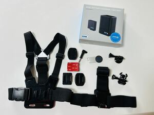 GoPro マウントセット チェストマウント ヘッドマウント 三脚マウント バッテリーチャージャー