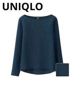 UNIQLOユニクロ◆WOMEN レーヨンエアリーTブラウスM