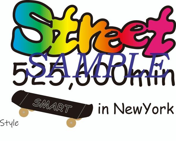 ポストカード「street smart」