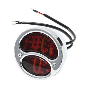 汎用 LED DUO テール ランプ STOP テールランプ ライト ハーレー チョッパー ボバー カフェレーサー アメリカン バイク カスタム パーツ