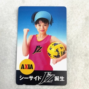 坂井真紀　② AXIA　J´Z　テレホンカード50度 未使用