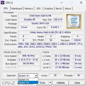 ★Core i9-14xxx越 Z6 G4 Workstation XEON GOLD 6148 2基/SSD1TB 1基 HDD2TB 2基/大盛128GB MEM/Quadro M4000/DVDRW/Win11ProWorkst64bitの画像8