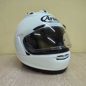 ● アライ　Arai RX-7X　 サイズXL　61～62ｃｍ　グラスホワイト　ジャンク品　傷有り　