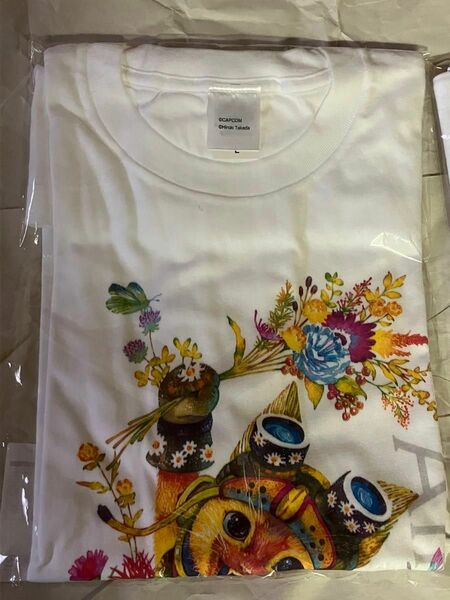 アイルー　モンスターハンター20th×タケダヒロキ Tシャツ