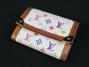 ★【B送900円】　162　LOUIS VUITTON　ルイヴィトン　フランス製　M92657　モノグラムマルチカラー　コインケース　ポルトモネ　プラ　ブロ