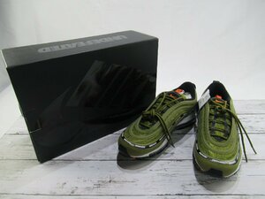 ★【B送900円】　179　未着用品　NIKE×UNDEFEATED　エアマックス97　DC4830-300　ナイキ　メンズ　スニーカー　オリーブ　27㎝