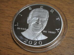 アメリカ 合衆国 バイデン大統領 記念銀貨 2020年 バイデン大統領就任記念 銀貨