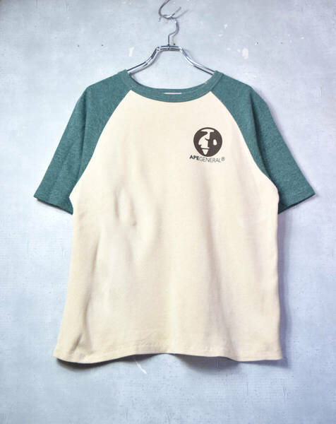 BAPE エイプ A BATHING APE 90s ラグランTシャツ 半袖Tシャツ 28362 - 811 80