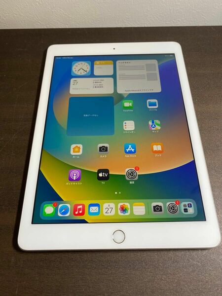 41281 iPad5世代　32GB シルバー　Wi-Fiモデル　中古品　※本体のみ