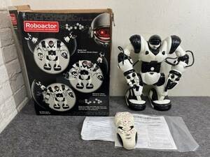 4-S43 ROBOACTOR ロボアクター ロボットラジコン 2足歩行 ラジコン 箱付 動作未確認 現状品 返品交換不可