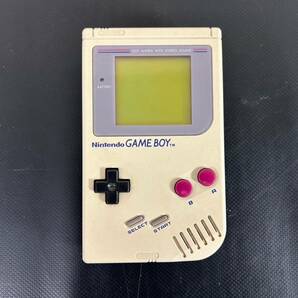 4-101 初代ゲームボーイ DMG-01 グレー 任天堂 GAMEBOY Nintendo 通電動作不可 付属品画像分 現状品 返品交換不可の画像2
