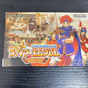 4-114 GBA ファイヤーエムブレム 封印の剣 FIREEMBLEM ゲームボーイアドバイス 完全動作未確認 画像分 現状品 返品交換不可の画像8