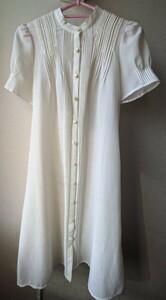 [ used ]iiMK white One-piece tops size 40