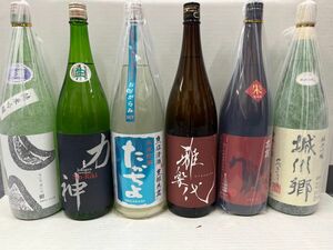 【日本酒】一升瓶6本セット 