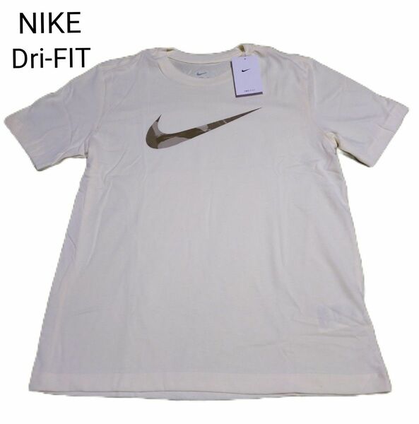 新品 NIKE メンズTシャツ ドライフィット ロゴTシャツ Mサイズ クルーネック 半袖