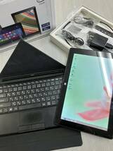 送料無料 Windows8.1 タブレット PC geanee 10.1 タッチパネル 擦傷有 付属品全揃 NC NR 画像参照 おまけ Office2010Pro ＆ キーボード2in1_画像3