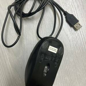 送料無料 Logicool M-UAE96 光学式 USB マウス 黒 logi ケーブル 長 約 1.8 m 画像参照 ブラック ロジクール 180 cm 弱 NC NRの画像2