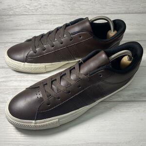 コンバース レザー CONVERSE ローカット ブラウン 6.5