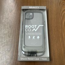 604p2904☆ 【ROOT CO.】[iPhone14Plus専用]GRAVITY Shock Resist Case +Hold.(カーキ) _画像9