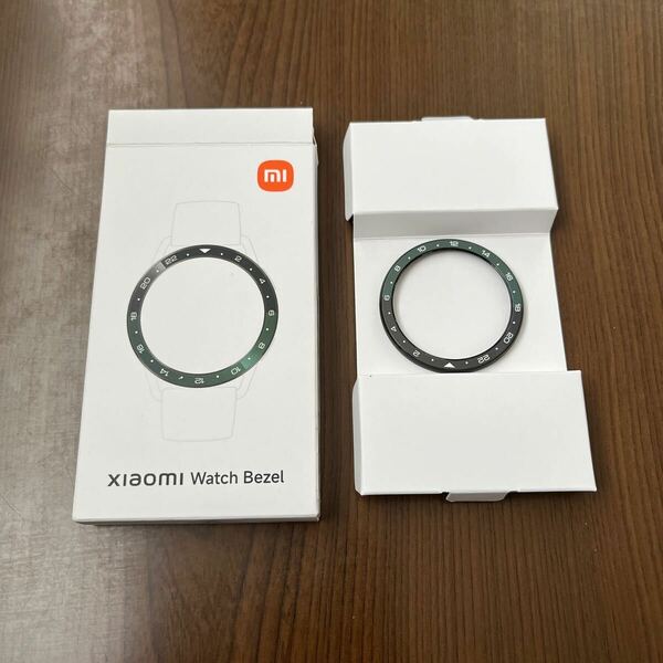604p2939☆ Xiaomi Watch S3 専用ベゼル　デュアルトーンセラミック