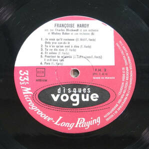 希少! France Vogue オリジナル FH 2 Francois Hardy Self Title Album の画像4