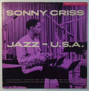 US IMPERIAL LP 9006 完全オリジナル JAZZ-USA / Sonny Criss DG/Flat Edge