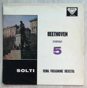 英DECCA SXL 2124 ED1 ベートーヴェン交響曲第5番 ゲオルク・ショルティ