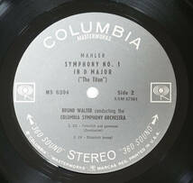 新同! 米Columbia MS 6394 2EYES マーラー交響曲第1番 ワルター_画像4