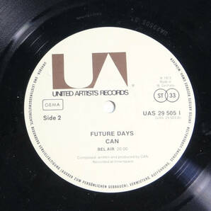 超レア! Germany Original 初回 United Artists UAS FUTURE DAYS : CAN MAT: A1/B1の画像5