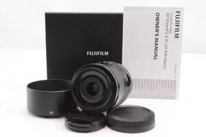 【美品】FUJIFILM XF30mm F2.8 R LM WR Macro #2404006